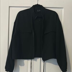 Women's Black Zip Up Jacket